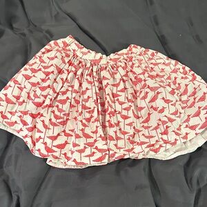 Kate Spade Red and White Kids Skirt